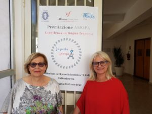 premiazione AMOPA - rappresentanti associazione